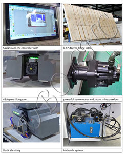 Machine de découpe à pont CNC 5 axes pour granit, marbre, pierre, plan de travail de cuisine avec caméra - Product Image 6