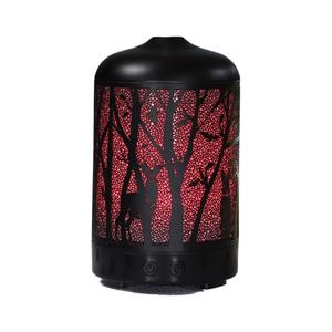 เครื่องกระจายกลิ่นหอมรูปกวางน้อย YXTY ขนาด 100 มล. เครื่องเพิ่มความชื้นแบบ USB พร้อมไฟตกแต่งบ้าน โคมไฟกระจายกลิ่นน้ำมันหอมระเหย - Product Image 2