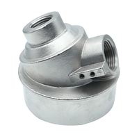 Pièce métallique en acier inoxydable SS304 moulée avec précision, fonderie de précision, tolérance de 0,02 mm, certifiée ISO9001, service OEM/ODM