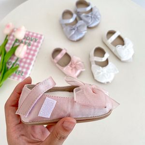 Zapatos de Lazo <span class=keywords><strong>para</strong></span> Recién Nacidos de Primavera y Otoño, Zapatos Suaves Antideslizantes y Resistentes al Desgaste <span class=keywords><strong>para</strong></span> <span class=keywords><strong>Bebés</strong></span> Niñas - Product Image 6