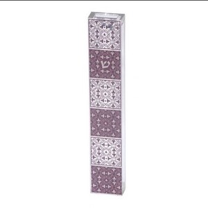 Quà Tặng Judiaca Chống Nước Thiết Kế Bằng Acrylic Mezuzah Trong Suốt Đồ Trang Trí Nhà Hiện Đại Thịnh Vượng - Product Image 5