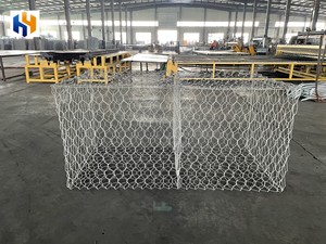 Boîte de gabion 2x1x1m en treillis métallique hexagonal galvanisé, gabion en pierre, boîte de gabion / panier de gabion - Product Image 1