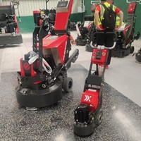 GX250 10 pouces Mini 110V/220V 5A Single Dsic Béton Edge Grinder Floor Surface Rectifieuse