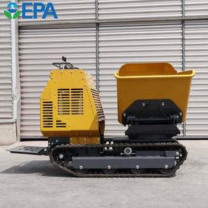 Mini chargeuse sur chenilles électrique Dumper sur chenilles Capacité de 500kg à 1000kg Conception de chargeur frontal Moteur Moteur Pompe Composants de base 1 an - Product Image 6