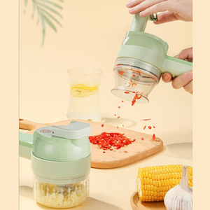 Kitchen Gadgets Automatic Multi-Function <b>Vegetable</b> Cutting Machine for Chopping Ginger Garlic Chili Tools W20149 Manual Vegetabl - Product Image 2
