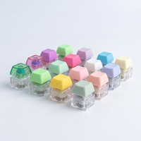 Porte-clés personnalisé avec logo imprimé, clavier mécanique à une touche, jouet anti-stress, pendentif en acrylique, OEM ODM