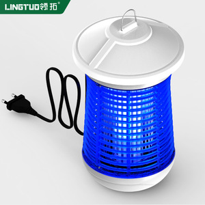 Tueur de moustiques électrique LINGTUO 18W, lampe UV étanche pour extérieur avec grille de choc 4000V pour la lutte antiparasitaire dans le jardin - Product Image 2