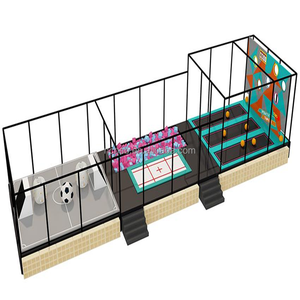 Matériaux ignifuges <span class=keywords><strong>Nice</strong></span> Baby Moe Model, équipement de parc de <span class=keywords><strong>trampoline</strong></span> intérieur pour enfants et adultes, grande capacité 300 kg/m - Product Image 4