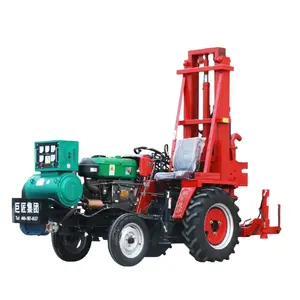 JZ-C Tractor Gemonteerd Waterput Boren Machine + Diepe Water Boorgat Goed Boorinstallatie