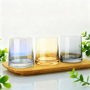 Grande quantité <span class=keywords><strong>en</strong></span> stock, Vente directe usine, Faible MOQ, Meilleure vente : Pot à bougie <span class=keywords><strong>en</strong></span> <span class=keywords><strong>verre</strong></span> coloré <span class=keywords><strong>avec</strong></span> ou sans <span class=keywords><strong>couvercle</strong></span> pour la décoration de la maison, des hôtels, des bars et des fêtes. - Product Image 1