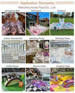 Terrain de jeu intérieur en matériau PE pour <span class=keywords><strong>chiens</strong></span> animaux mobiles pour l'école et le centre commercial - Product Image 4