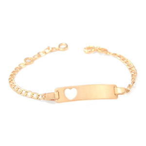 <span class=keywords><strong>Bracelets</strong></span> Cœur pour Enfants, Bijoux, Bracelet de Bébé, Bracelet Africain en Or, Pulsera <span class=keywords><strong>Bebe</strong></span>, Bracciali, Bransoletki, Fille - Product Image 3