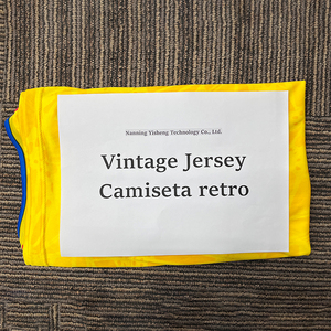 2526 Maglie da Calcio Retrò Personalizzate di Alta Qualità Francia Germania Brasile Argentina Colombia CE Magliette da Calcio per Giocatori - Product Image 2
