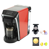 Cafetière intelligente Plusieurs capsules 4 en 1 Machine à café professionnelle Cafetière expresso