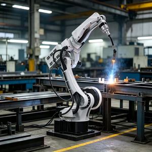 Bras robotisé de soudage industriel à 6 axes à positionnement haute précision avec moteur pour pièces détachées automobiles - Product Image 1