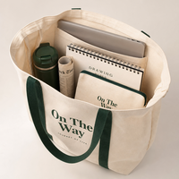 Sac fourre-tout de Noël personnalisé, sac de courses réutilisable en toile de coton, sac à main surdimensionné, sacs de Noël