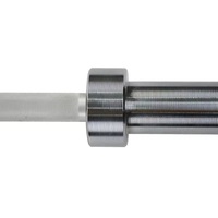 Barre de musculation portable Kepler 1,5 m en acier inoxydable antidérapant pour la musculation, la force athlétique et l'haltérophilie