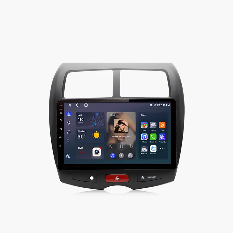 Junsun-Radio de coche V1 para Mitsubishi ASX 1 2010-2016, CarPlay inalámbrico, Android, estéreo, navegación