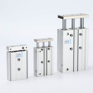 Conexiones Neumáticas de Tres Varillas MGPM Serie de Cilindros de Tres Ejes 12/16/20/25/32/40/50/63*10-30-40X75Z para Uso Industrial - Product Image 2