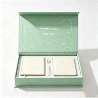 Boîte cadeau magnétique personnalisée pour papeterie, cahier, fête de remise de diplôme, emballage cadeau, boîte en carton de luxe haut de gamme avec fermeture magnétique