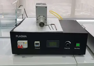 Máquina automática de tratamiento de superficies de Plasma, mejora la adherencia de los materiales