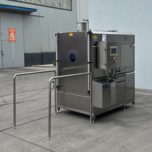 Laveuse de <span class=keywords><strong>bacs</strong></span> <span class=keywords><strong>à</strong></span> viande efficace, <span class=keywords><strong>machine</strong></span> de nettoyage de chariots <span class=keywords><strong>à</strong></span> viande, équipement de lavage industriel haute pression - Product Image 2