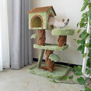 Kratz katze Aktivität sbaum Luxus Kratz baum Turm Einzigartiger Kratz baum kletterer - Product Image 6