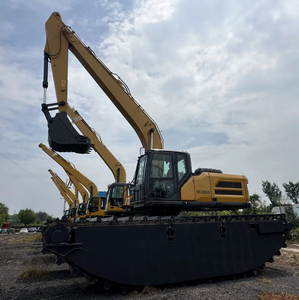 รถขุดสะเทินน้ำสะเทินบก XE220GS แรงกดพื้นต่ำพิเศษ สำหรับพื้นที่ลุ่มน้ำลึก หนองน้ำ และพื้นที่มีพีทบอค - Product Image 1