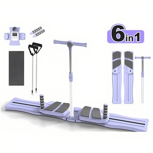 Tabla de Yoga y Pilates con Rodillos Premium, Tabla de Pilates para Ejercicio, Tipo Dividido, Tabla Saludable para Abdominales, para el Hogar - Product Image 2