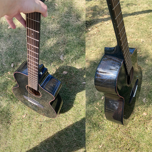 <span class=keywords><strong>Guitarra</strong></span> Acústica de Viaje de Tamaño Pequeño, Fabricada en China, Estilo <span class=keywords><strong>Vintage</strong></span>, de Madera Maciza de Caoba, 36 Pulgadas - Product Image 4