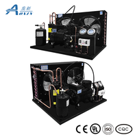 Unité de condensation haute performance 3HP refroidie par air avec moteur pour entrepôt frigorifique de fruits et chambre froide