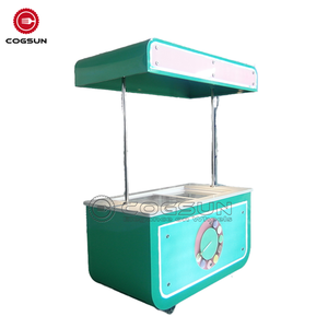 Nhà Máy Giá điện thoại di động Ice Cream xe tải đầy đủ trang bị thực phẩm Trailer tùy chỉnh thực phẩm giỏ hàng - Product Image 4