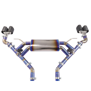 מערכת פליטה אחורית (Catback) עם שסתום Valvetronic מסגסוגת טיטניום לרכב <span class=keywords><strong>BMW</strong></span> X5 <span class=keywords><strong>X6</strong></span> 3.0T, אביזרי רכב - Product Image 2