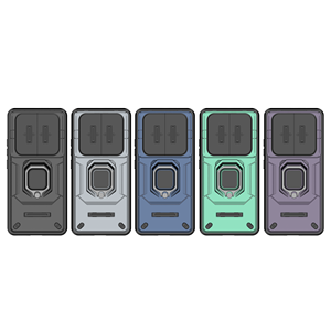 Funda Protectora Antigolpes para Xiaomi Note 15 4G/Note 15 Pro 4G con Anillo y Cubierta Deslizable para la Cámara - Product Image 3