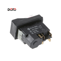 Interrupteur électromagnétique étanche KLD-28 16A 250V IP55, bouton-poussoir autobloquant pour machines à bois