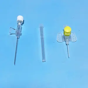 Iv Cannula Tianck Medical Disposable Puncture Needle Butterfly Style Iv Cannula With Wing Injection Port