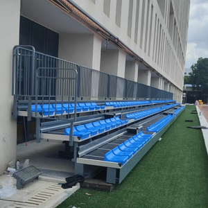 <span class=keywords><strong>Tribune</strong></span> de sport d'intérieur à entraînement motorisé, gradins télescopiques escamotables pour spectateurs - Product Image 1