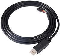 Cable Adaptador USB a TTL Serial FTDI de 3.3V, 6 Pines, Paso de 0.1 Pulgadas, Conector Hembra, Chip UART IC FT232RL, Compatible con Windows 10, 8, 7 y Linux (6)