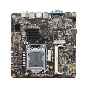 OEM Intel H110 Chipset DDR3 Mini ITX Socket 1151 motherboard support intel 6th/7th/8th/9th Gen core i7/ i5/i3