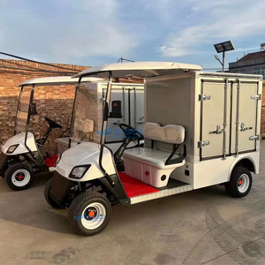 Điện Golf Tiện Ích Giỏ Hàng Mini Golf Hàng Hóa Xe Xe Tải Xe Điện Hàng Hóa Van Mini Công Cụ Xe Tải 4 Bánh Xe Điện Xe Tải Cho Bán - Product Image 2