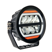 Projecteur LED RGB 5/7/9 pouces, lumière auxiliaire à changement de couleur pour la modification de camions et voitures tout-terrain