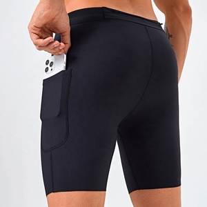 Nuevos Pantalones Cortos Deportivos para Hombre, Estilo Motociclista y Ciclista, para Gimnasio, con Bolsillo para Teléfono - Product Image 2