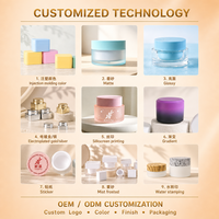 Boîte d'emballage en plastique OEM/OED personnalisée à 20 compartiments avec couvercle magnétique pour gel à ongles, cosmétiques et échantillons de soins de la peau
