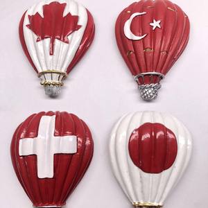 Imán Decorativo para Refrigerador con Diseño de Globo Aerostático, Tridimensional, Creativo, Recuerdo - Product Image 3