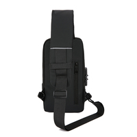 Sac de poitrine antivol avec logo personnalisé, accessoires de camping, randonnée, course à pied, cyclisme, sac de voyage en bandoulière