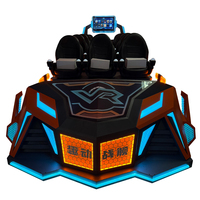 VR Warship 2026, Nuevo Entretenimiento AR/VR, Simulador de Montaña Rusa 5D para 9 Personas, Máquina de Juegos de Arcade 3D, Simulador de Vuelo 7D