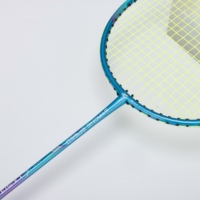 Raqueta de Bádminton para Principiantes, de Aleación de Hierro 513, de un Solo Tiro, Profesional, Duradera, con Marco de Alta Resistencia, para Entrenamiento en Interiores
