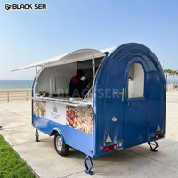 Camion de cuisine mobile multifonctionnel personnalisé du Shandong – Camion de restauration rapide en acier inoxydable pour crêpes, gaufres et pizzas chaudes