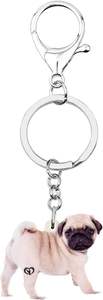 Llavero personalizado con diseño de perro adorable, llavero acrílico para mascotas, decoración de monedero, llavero acrílico para mujer, regalos de encanto - Product Image 4