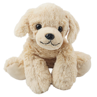 Vente en gros Jouet pour chien en tissu personnalisé Jouet en peluche pour chien couché Figure poupée Design PP coton rempli avec doublure en maille pour l'anniversaire des enfants